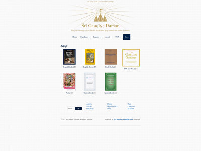 gaudiyadarshan.com snapshot
