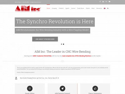 aimmachines.com snapshot