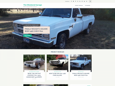 theweekendgarage.com snapshot