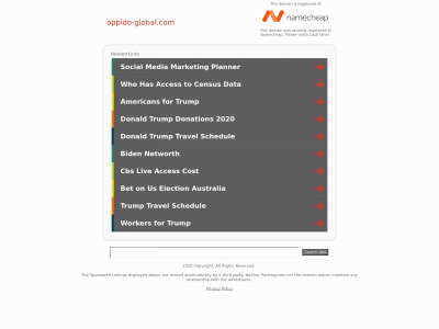 oppido-global.com snapshot