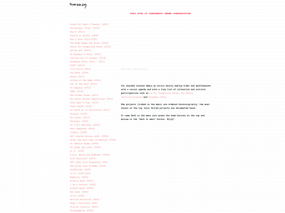 hamou.org snapshot