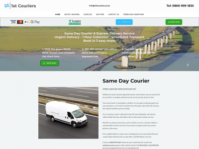 1stcouriers.co.uk snapshot