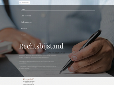 objectionservice.nl snapshot