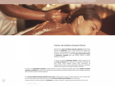 centrodeesteticasandraplacer.com snapshot