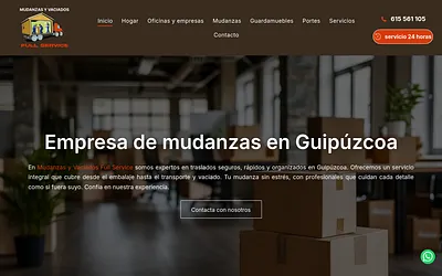 www.mudanzasyvaciadosfullservice.es snapshot