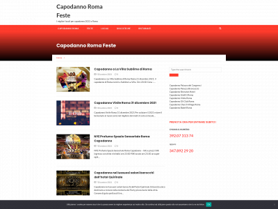 capodannoromafeste.it snapshot