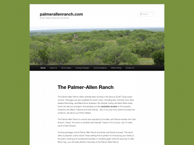 palmerallenranch.com snapshot
