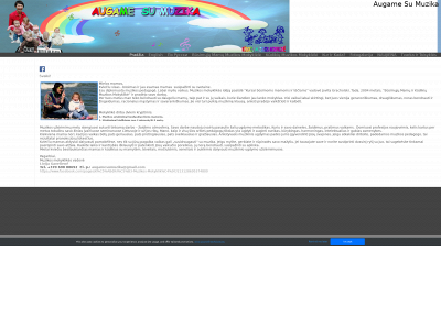 augamesumuzika.lt snapshot