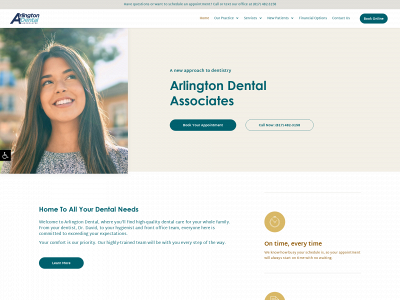 dentalassociatesarlingtontx.com snapshot