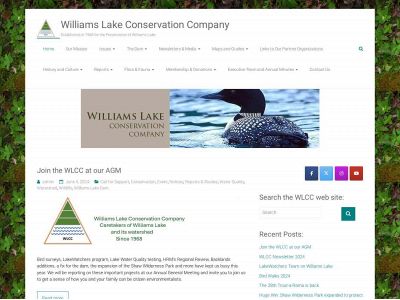 williamslakecc.org snapshot