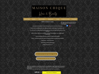 maisonchique.be snapshot