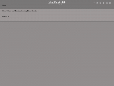 idealcornice.co.uk snapshot