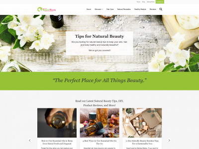 tipsfornaturalbeauty.com snapshot