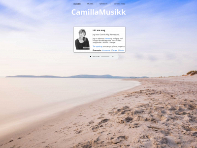 camillamusikk.no snapshot