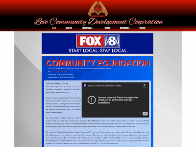 lovecdc.org snapshot