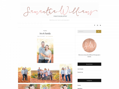 samanthawilliamsphotography.com snapshot