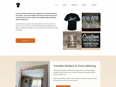 mkcustomvinyls.com snapshot