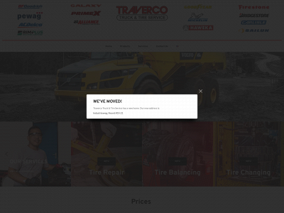 travercotire.com snapshot