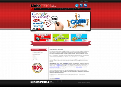 linksperu.com snapshot