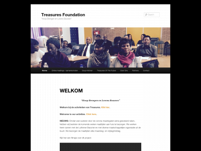 treasuresfoundation.com snapshot
