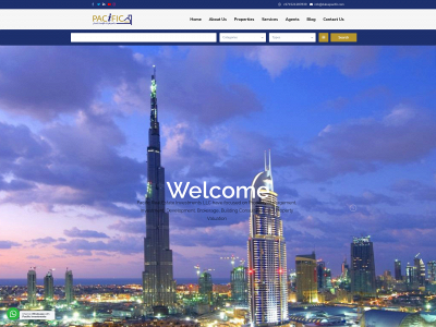 dubaipacific.com snapshot