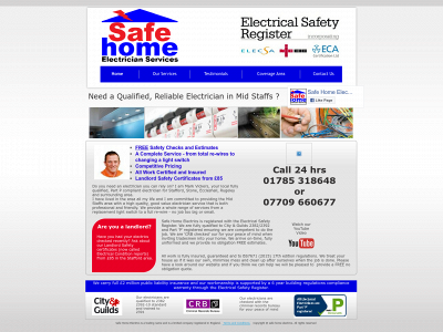 stafford-electrician.co.uk snapshot