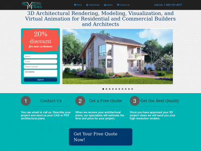 3dvisualhomes.com snapshot