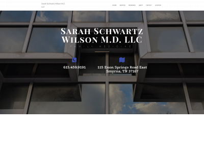 sarahwilsonmd.com snapshot