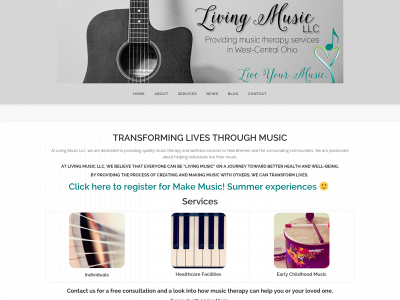 livingmusicllc.com snapshot