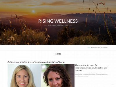risingwellnessstpete.com snapshot