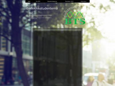bioteknikstudenterna.se snapshot