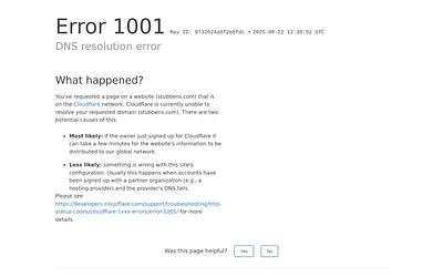 stubbens.com snapshot