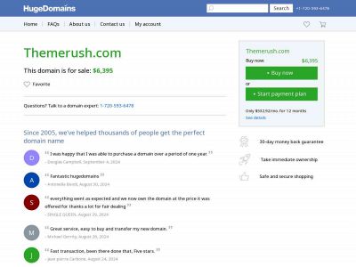 themerush.com snapshot