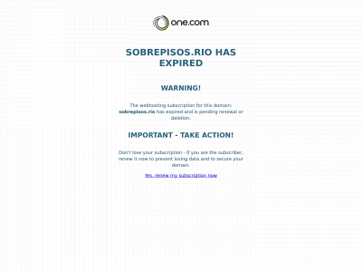 sobrepisos.rio snapshot