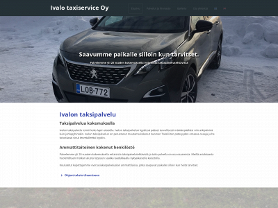 ivalotaxiservice.fi snapshot
