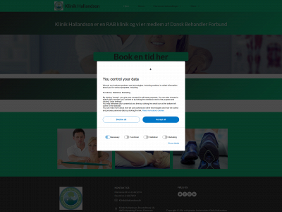 hallandson.dk snapshot