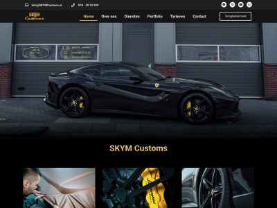 skymcustoms.nl snapshot