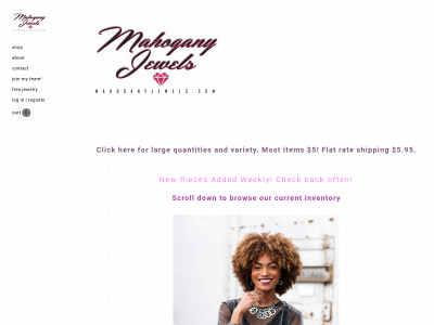 mahoganyjewels.weebly.com snapshot