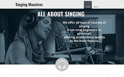 singingmaestros.com snapshot