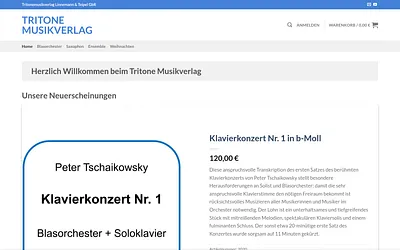 tritonemusic.de snapshot