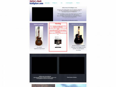 klaffgitarr.com snapshot