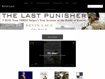 kevinlacz.com snapshot