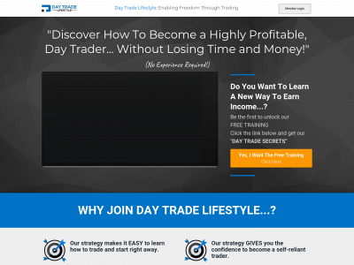 daytradelifestyle.com snapshot