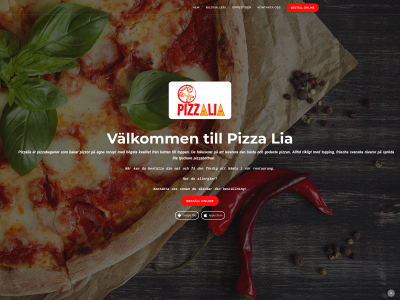 pizzalia.se snapshot