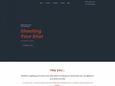 shootingyourshot.com snapshot