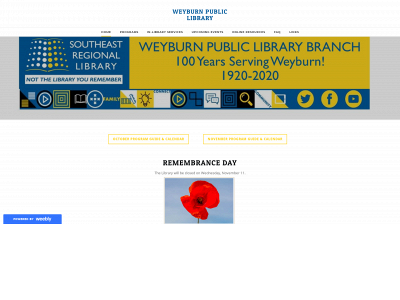 weyburnpubliclibrary.weebly.com snapshot