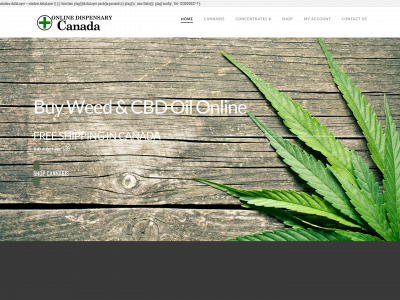 onlinedispensary-canada.ca snapshot