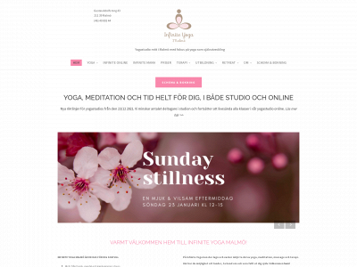 infiniteyoga.se snapshot