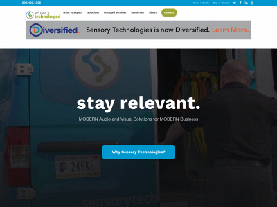sensorytechnologies.com snapshot
