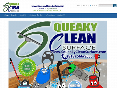 squeakycleansurface.com snapshot